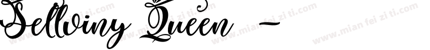 Sellviny Queen字体字体转换